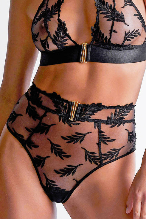 Aubade Queen Of Shadow High Waist Brief